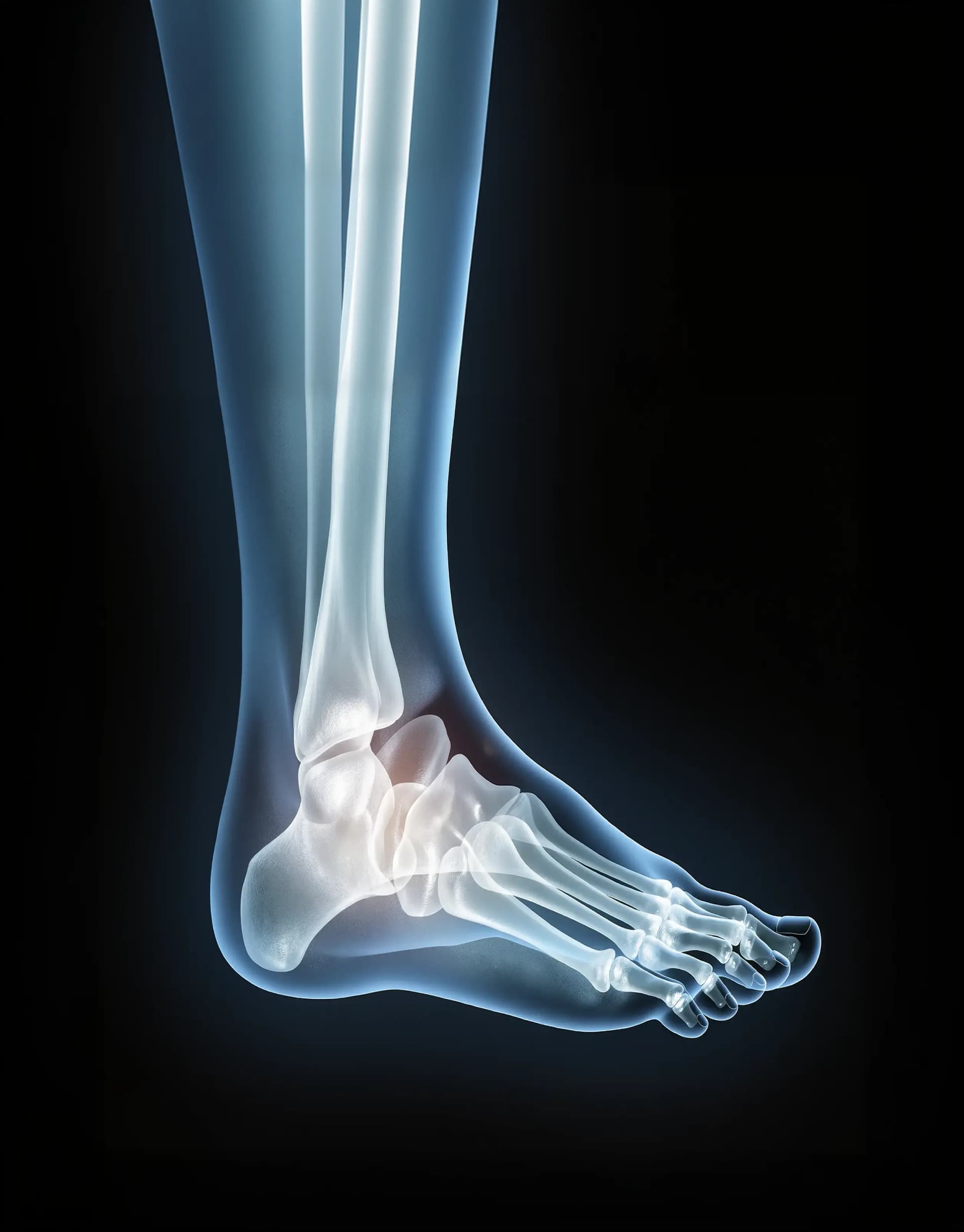 Foot and ankle X-ray for surgical planning — TWIY Health technology expertise